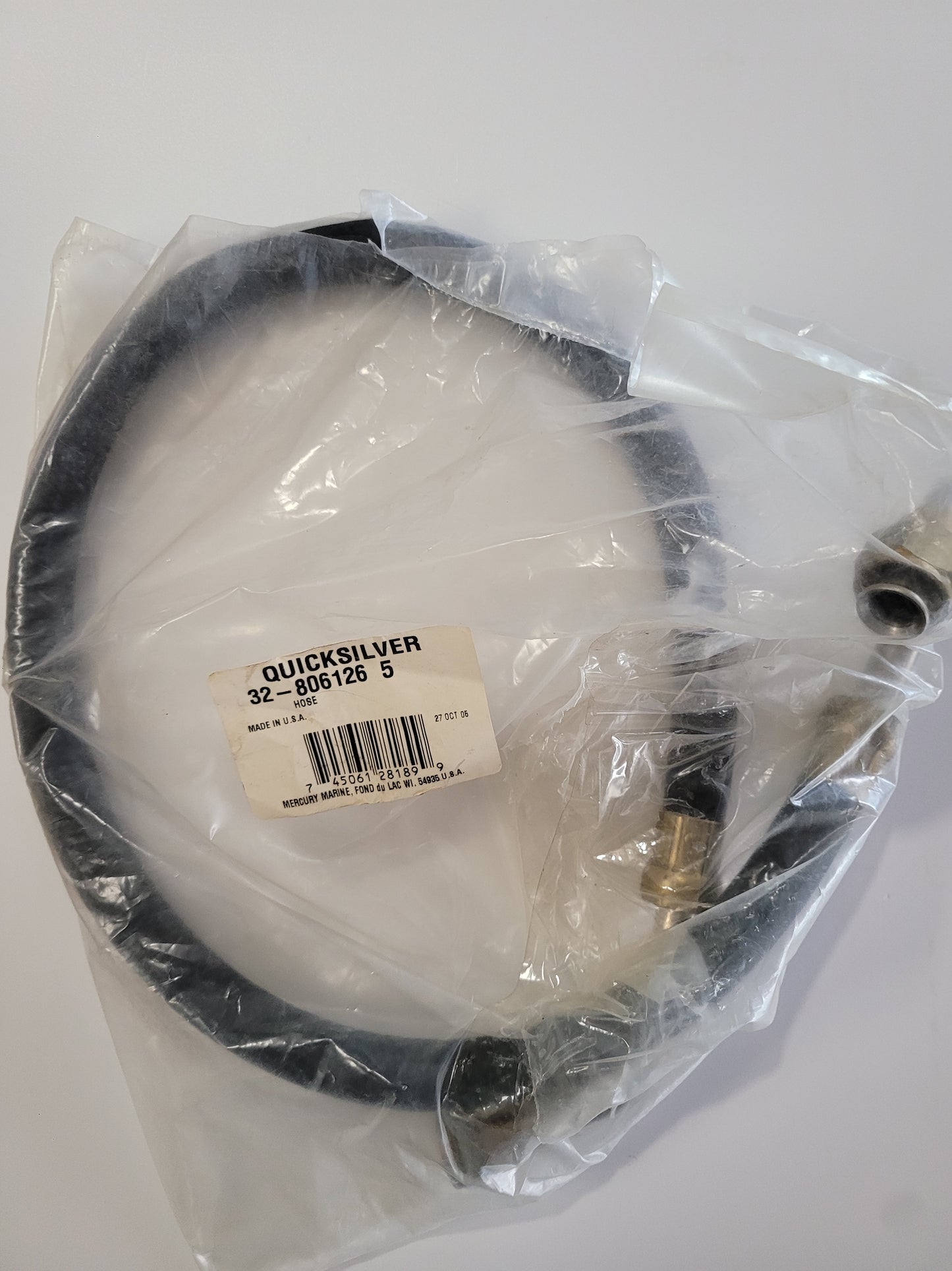 HOSE, REM BRKT, ENG ADAPTOR, Quicksilver 8061265