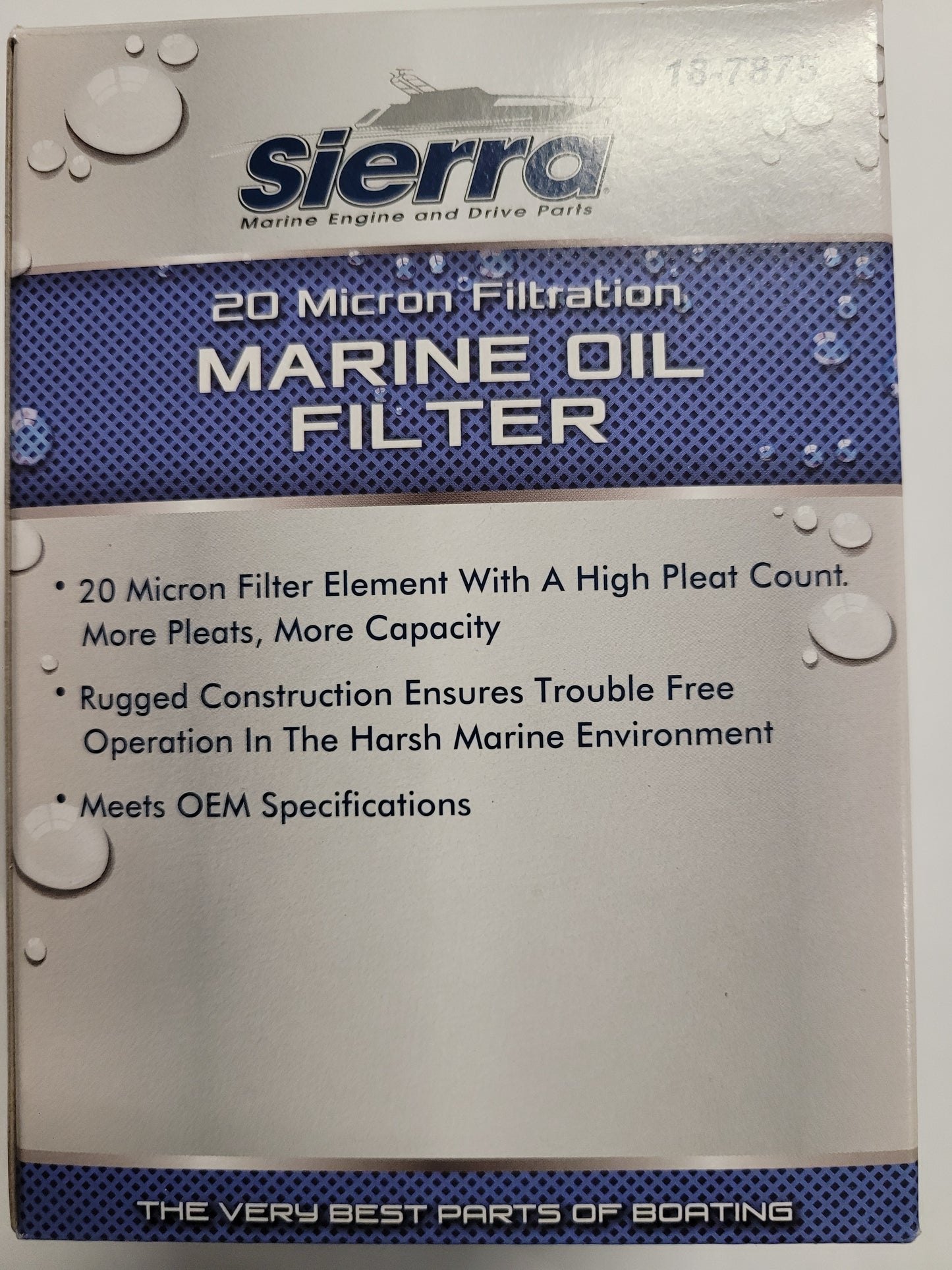 Sierra 7875 Oil Filter-Ford Long