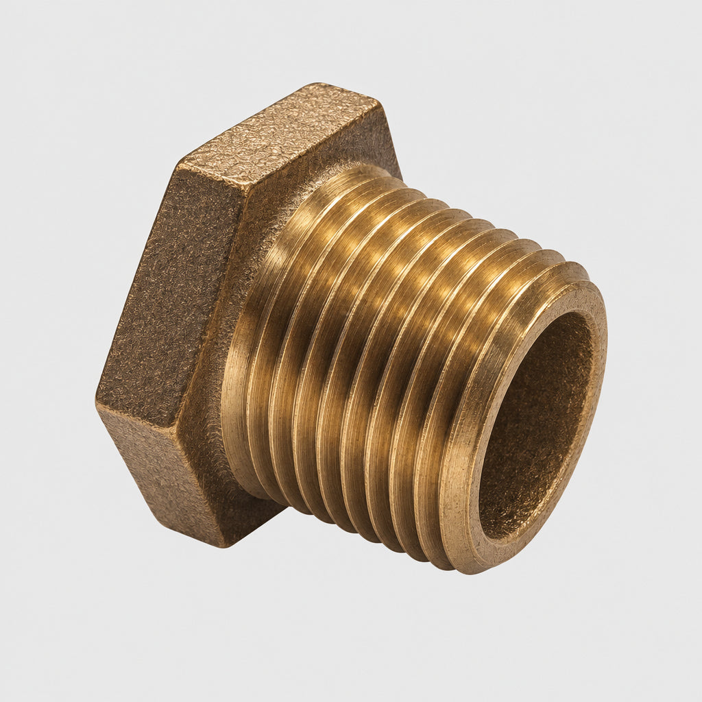 3/4"mip X 1/4"fip Bronze Hex Bushing, 44507