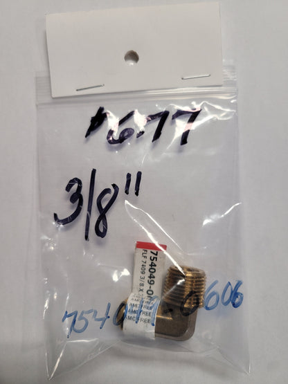 3/8" MIP x 3/8 Flare Elbow
