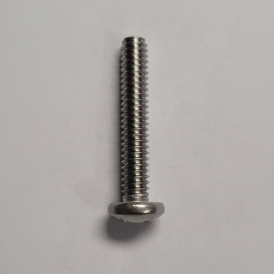 Machine Screw, Pan Head, 1/4"-20x1-1/2", 4-92452