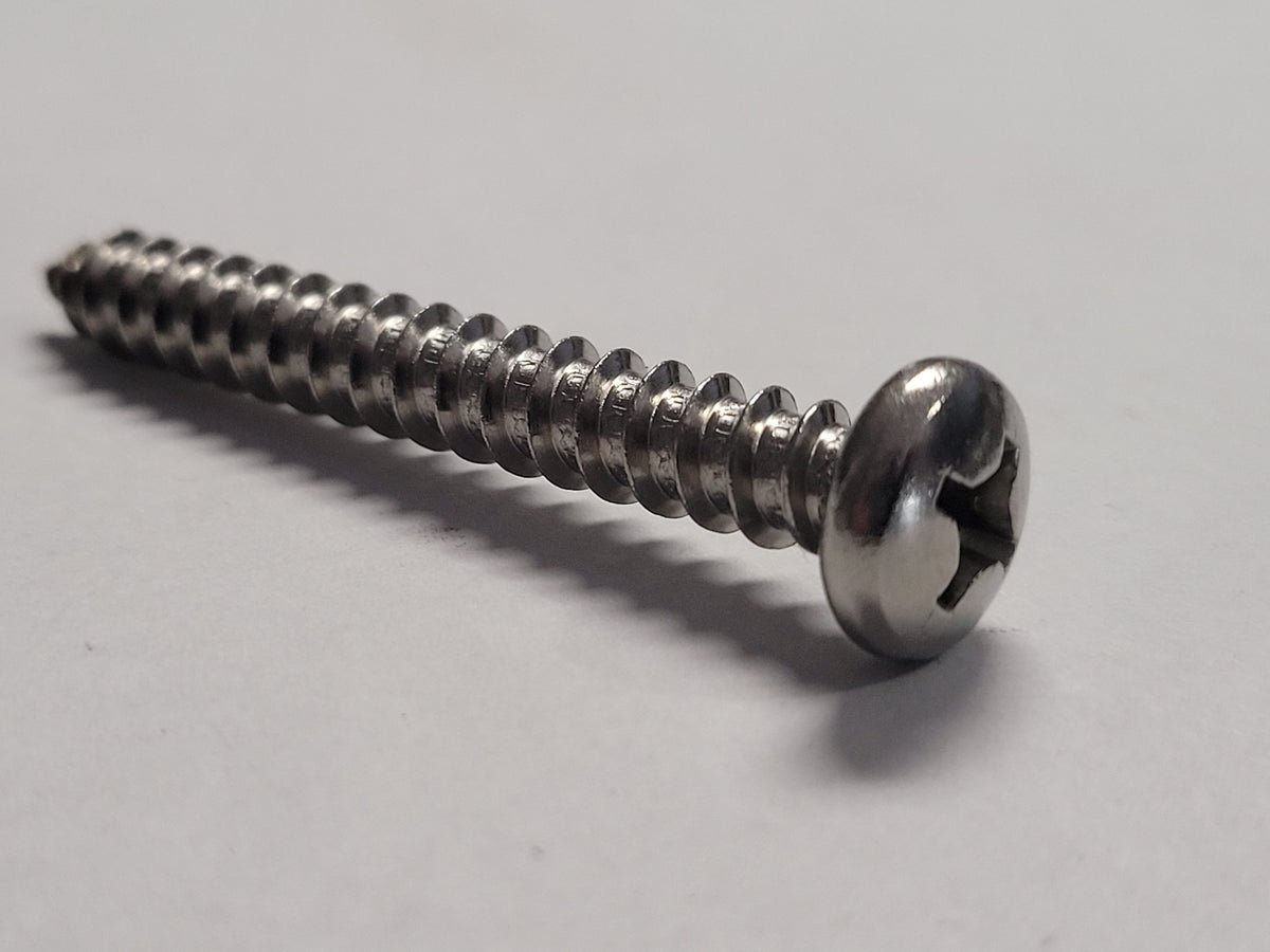 14x2" SS Pan Screw, 4-0214