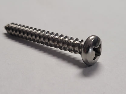 14x2" SS Pan Screw, 4-0214
