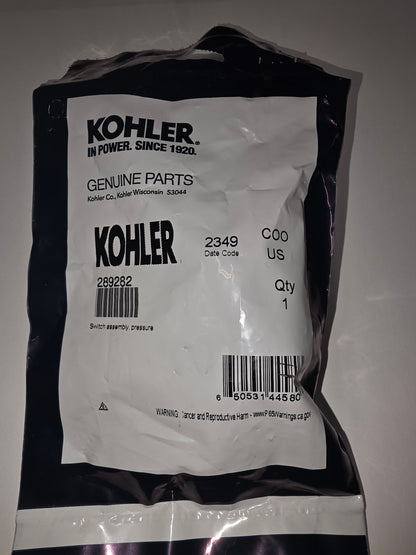 Kohler 289282 Pressure switch