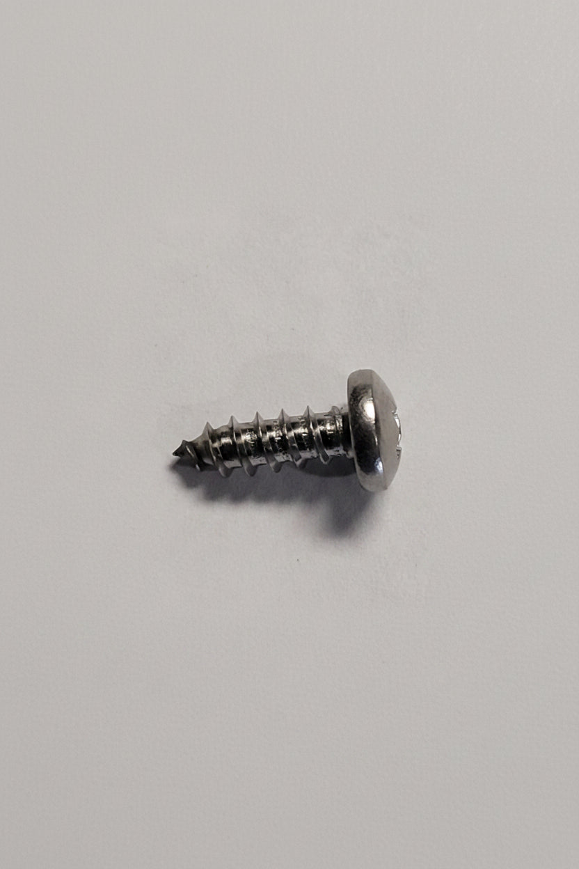 8x1/2" SS Pan Head Screw, 4-0178