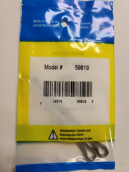 Seachoice 59819 Stainless Steel Cotter Pin, 5/32"x2-1/2", 2Pk.