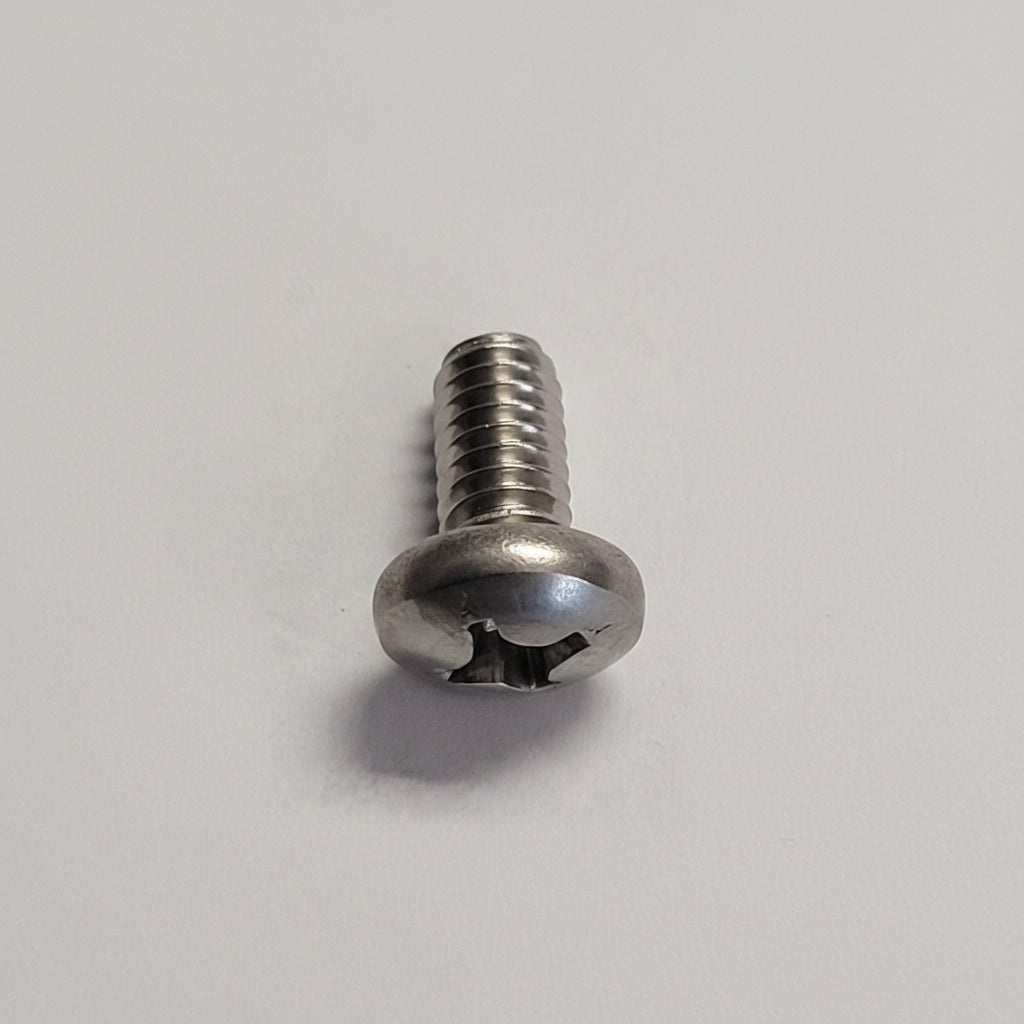Machine Screw, Pan Head, SS, 8-32x3/8", 00447