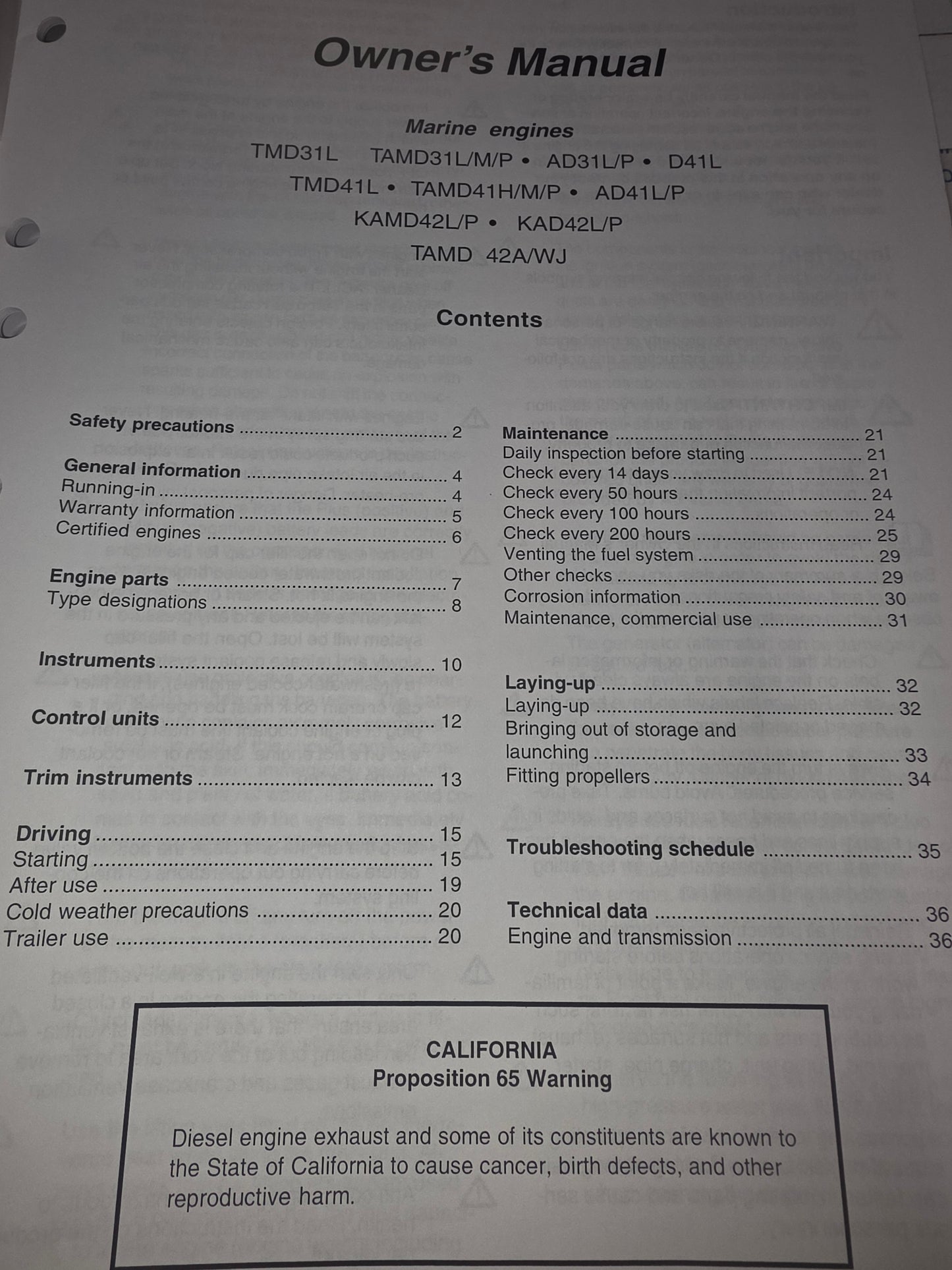 Owners Manual,  Volvo 7736697 (NOS)