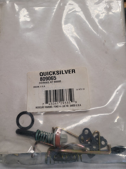 Carb/Overhaul Kit, Weber 4bbl, Quicksilver 809065