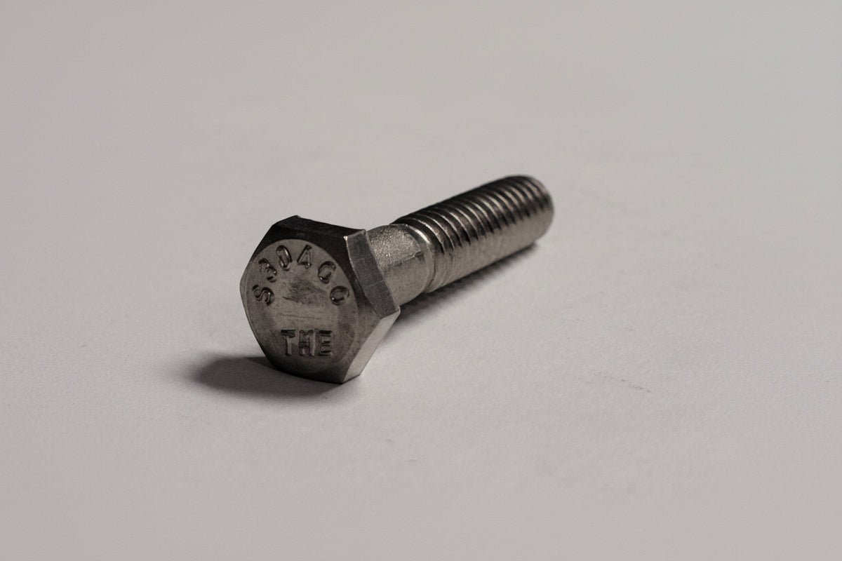 Cap Screw, SS, Hex Head, 1/4"-20x1-1/2", 4-0807