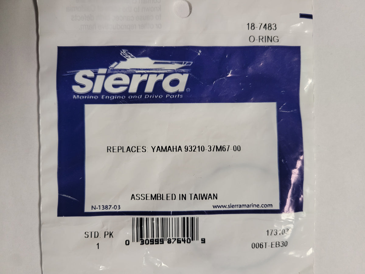 O-Ring, Sierra 18-7483