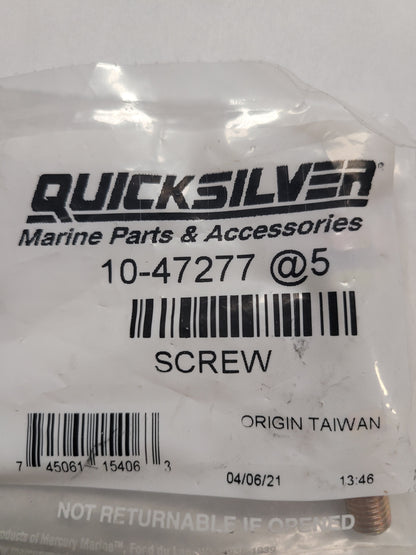 Screw, Circ Pump Pulley, Quicksilver 47277