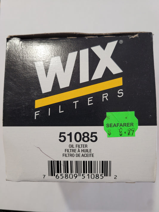 Oil Filter, Wix 51085