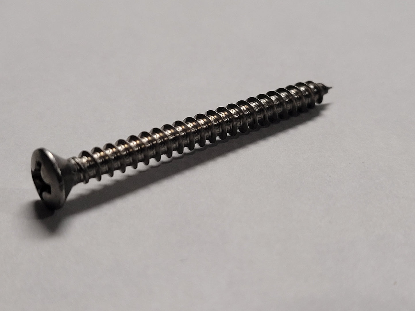 8"X1-1/2" SS Oval Screw, 4-0237