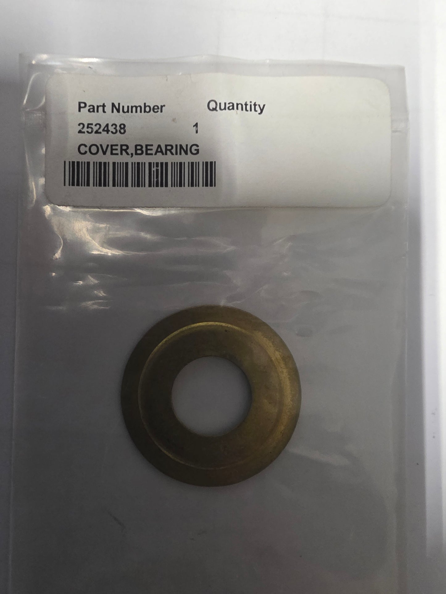 Kohler 252438 cover, bearing