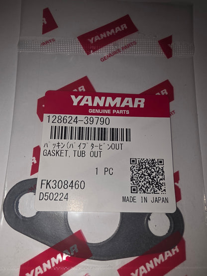 Yanmar 128624-39790 Gasket, turbo oil line