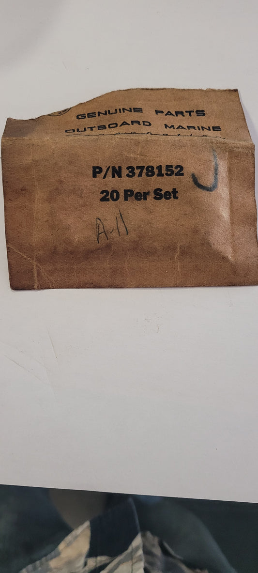 Needle Bearings, Omc 378152 Vintage (NOS)