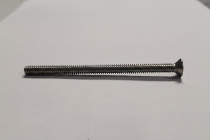 Machine Screw, Flat Head, 1/4"-20x4", 4-2326