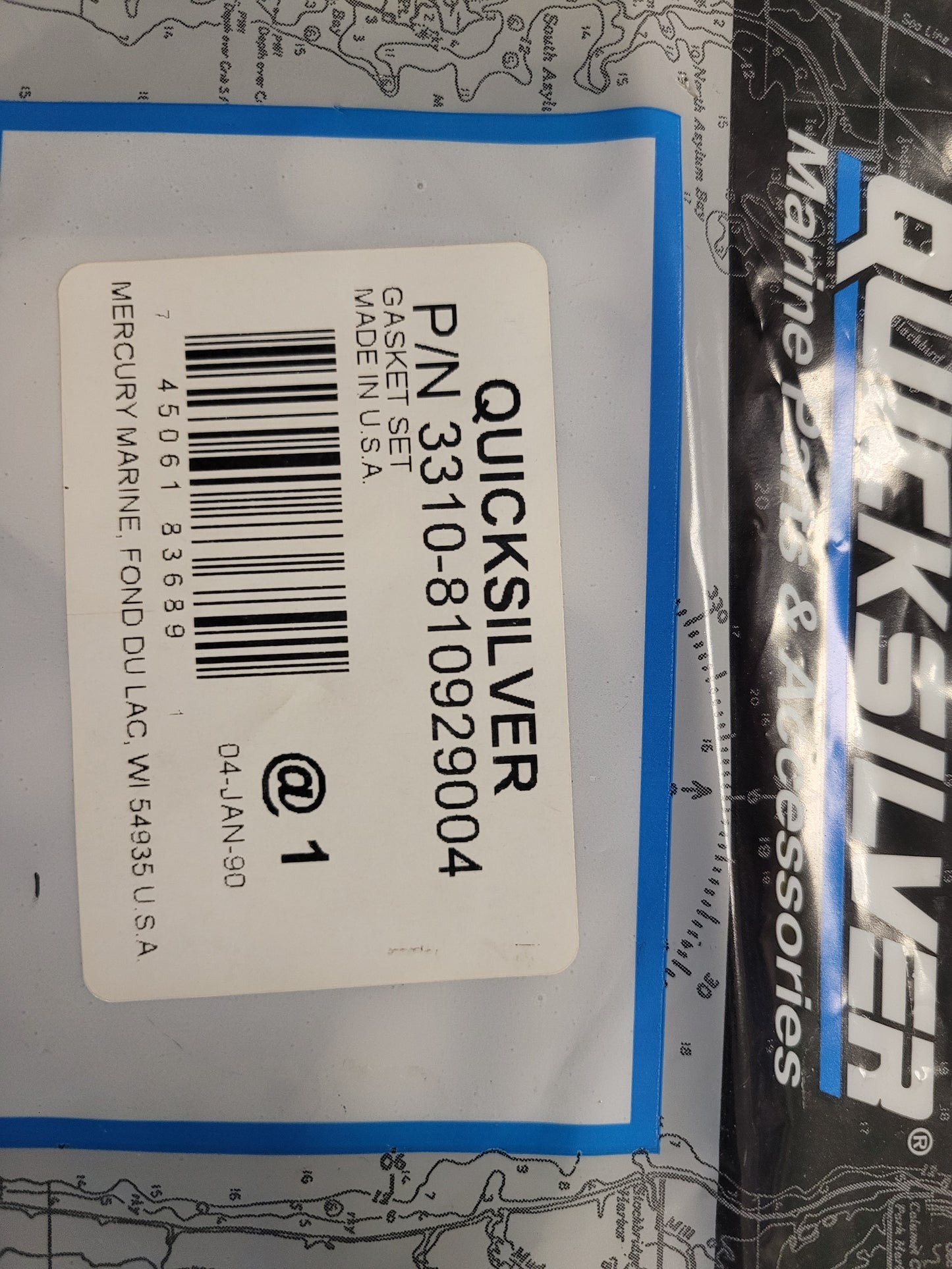 Gasket Set, Carb, Quicksilver 810929004