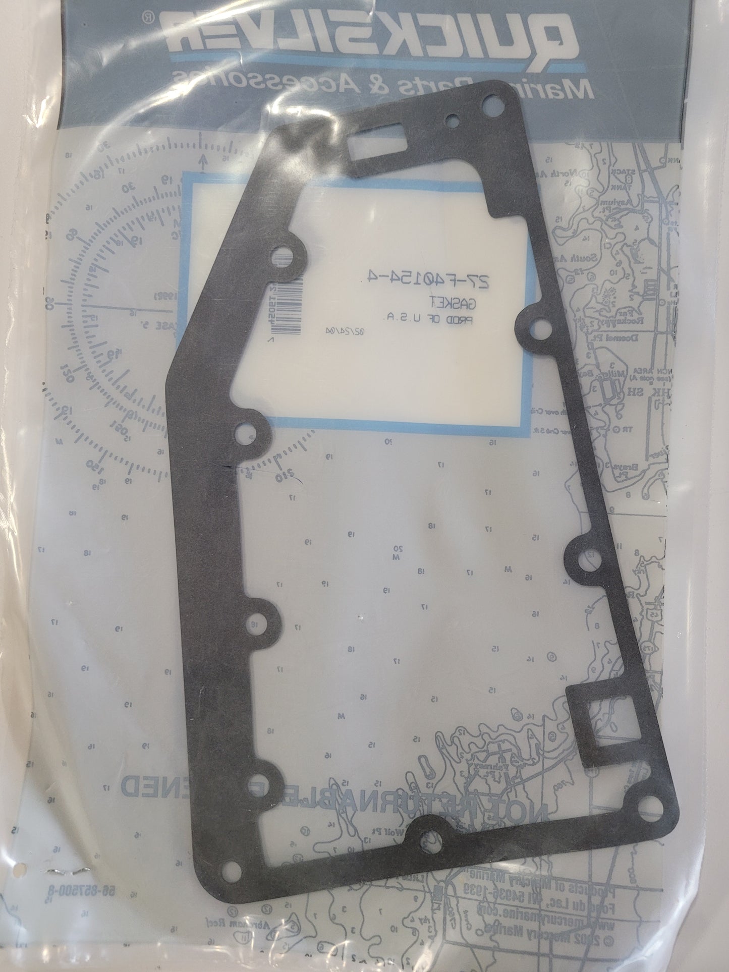 Gasket, Quicksilver F40154-4, (NOS)