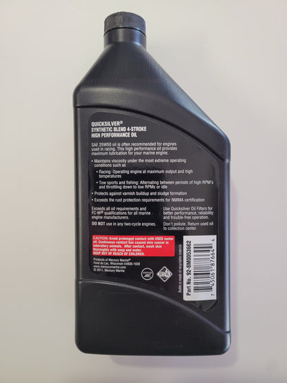 4 Stroke 25w50 Syn Blend Oil