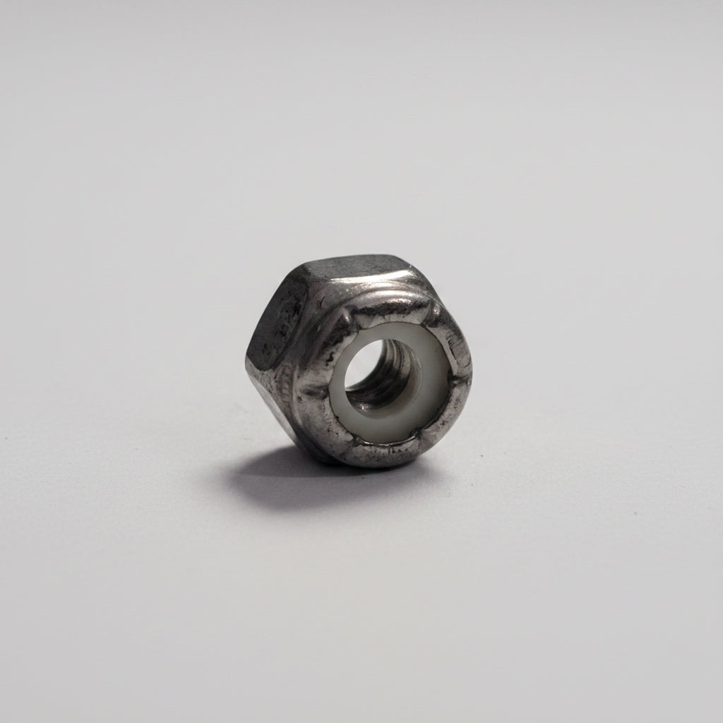 Nylon Insert Locknut, Stainless Steel, 8-32, 4-1928