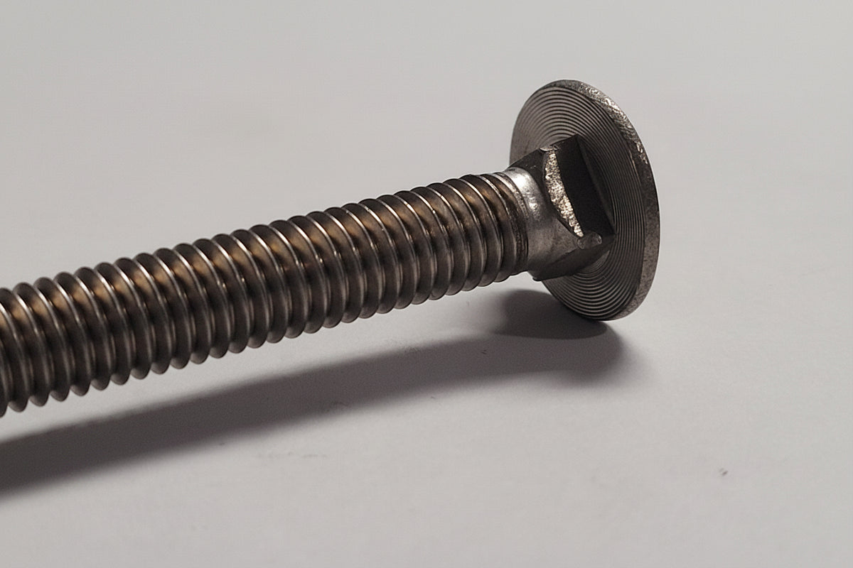Carriage Bolt, SS, 3/8"-16 x 5", 4-1071