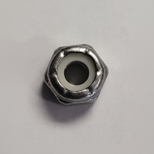 Nylon Insert Locknut, #10-24, Stainless Steel, 4-1929