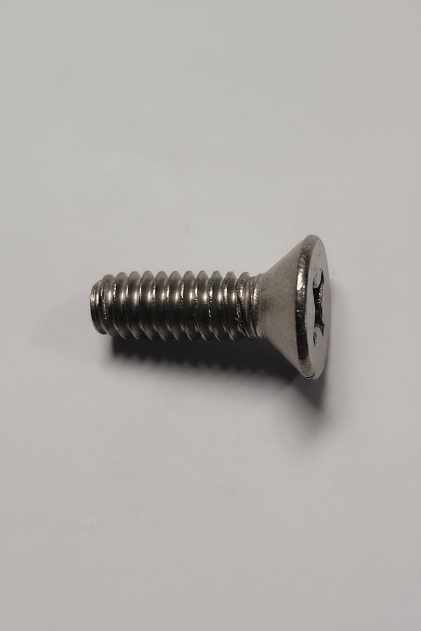 Machine Screw, Flat Head, SS, 1/4"-20x3/4", 00284