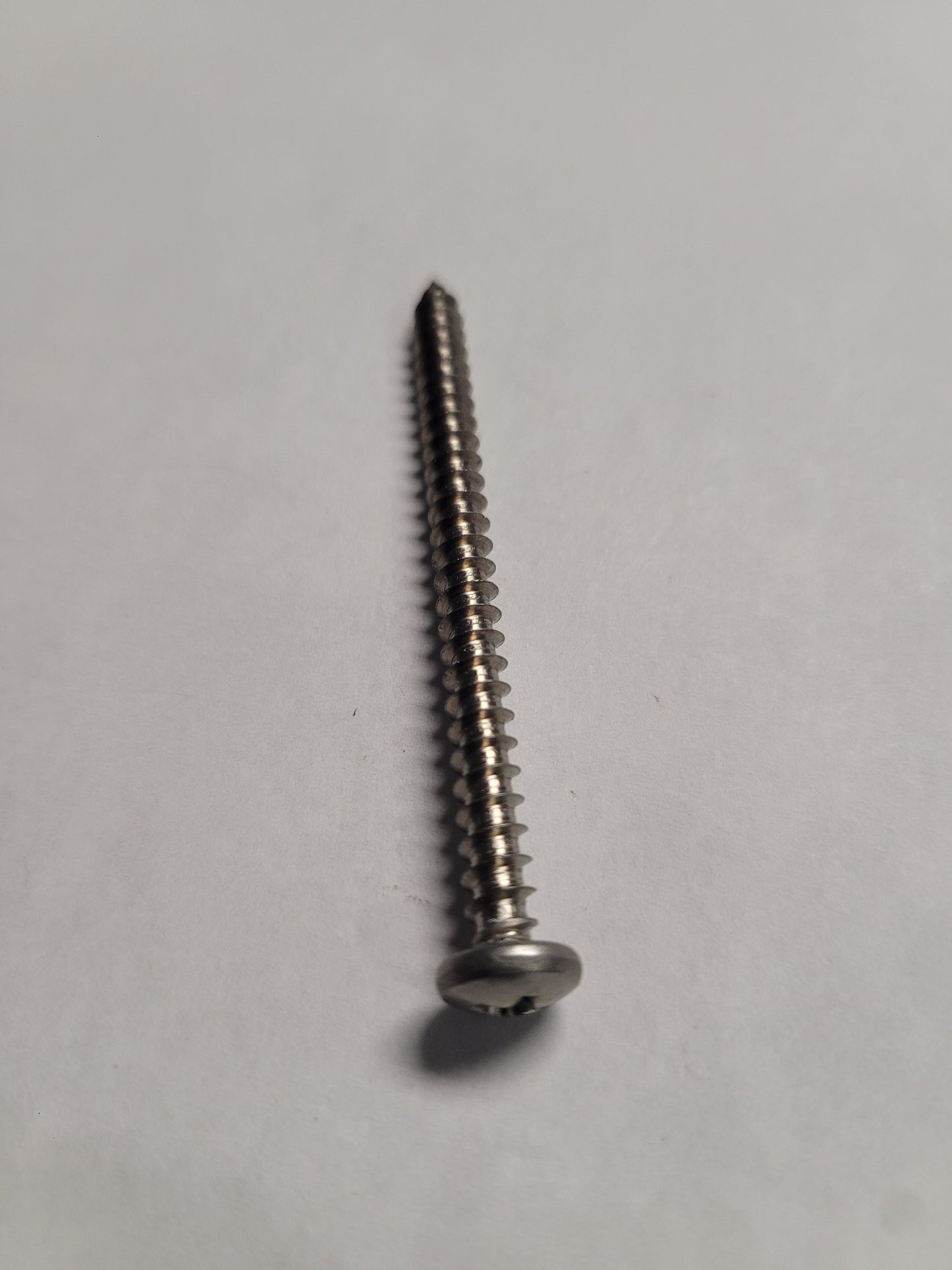 10x2-1/2" SS Pan Head Screws, 4-0195