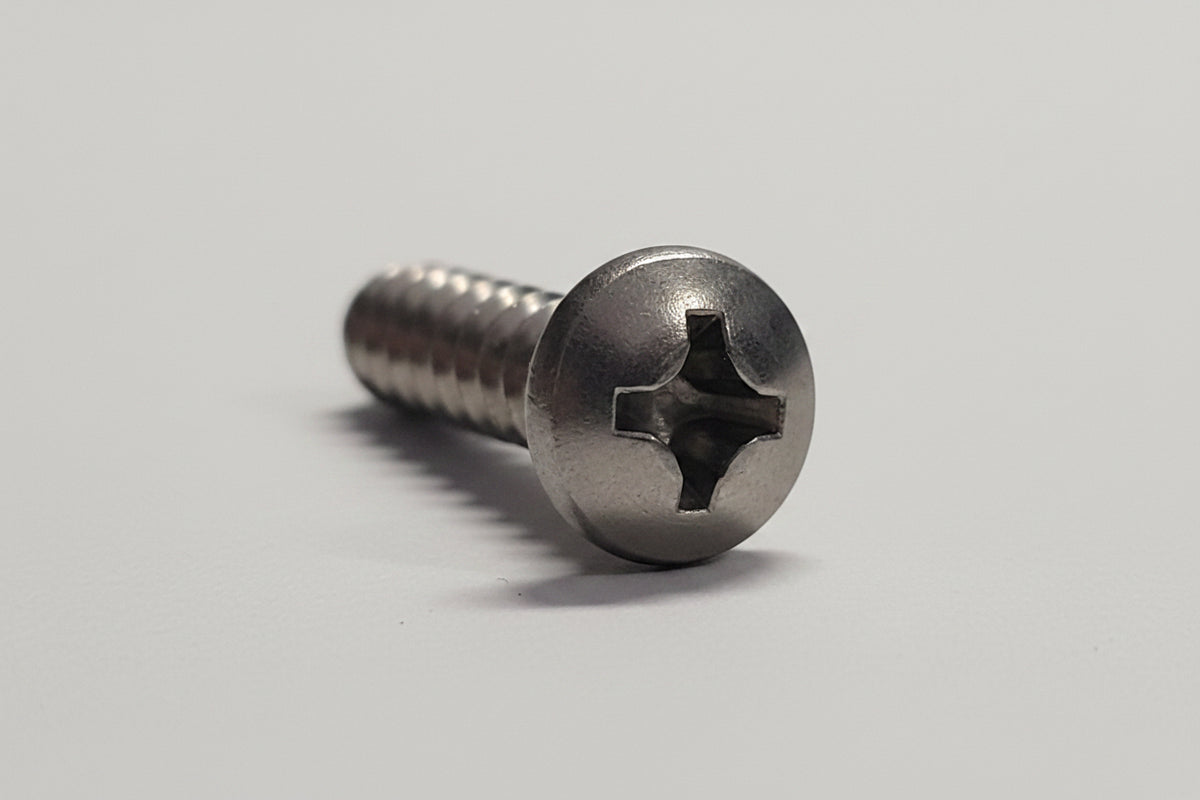 12x1 SS Pan Head Screws, 4-0200
