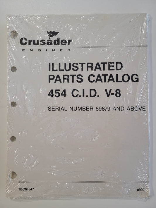 Crusader Illustrated Parts Catalog, TECM 547, CLOSEOUT