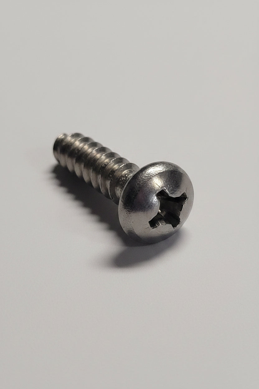 14x1" SS Pan Head Screw, 4-0210
