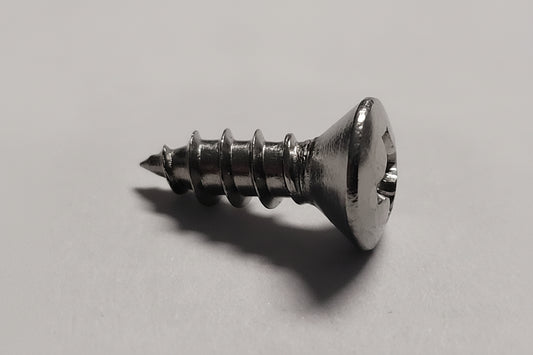 8X1/2" SS Oval Screw, 4-0232