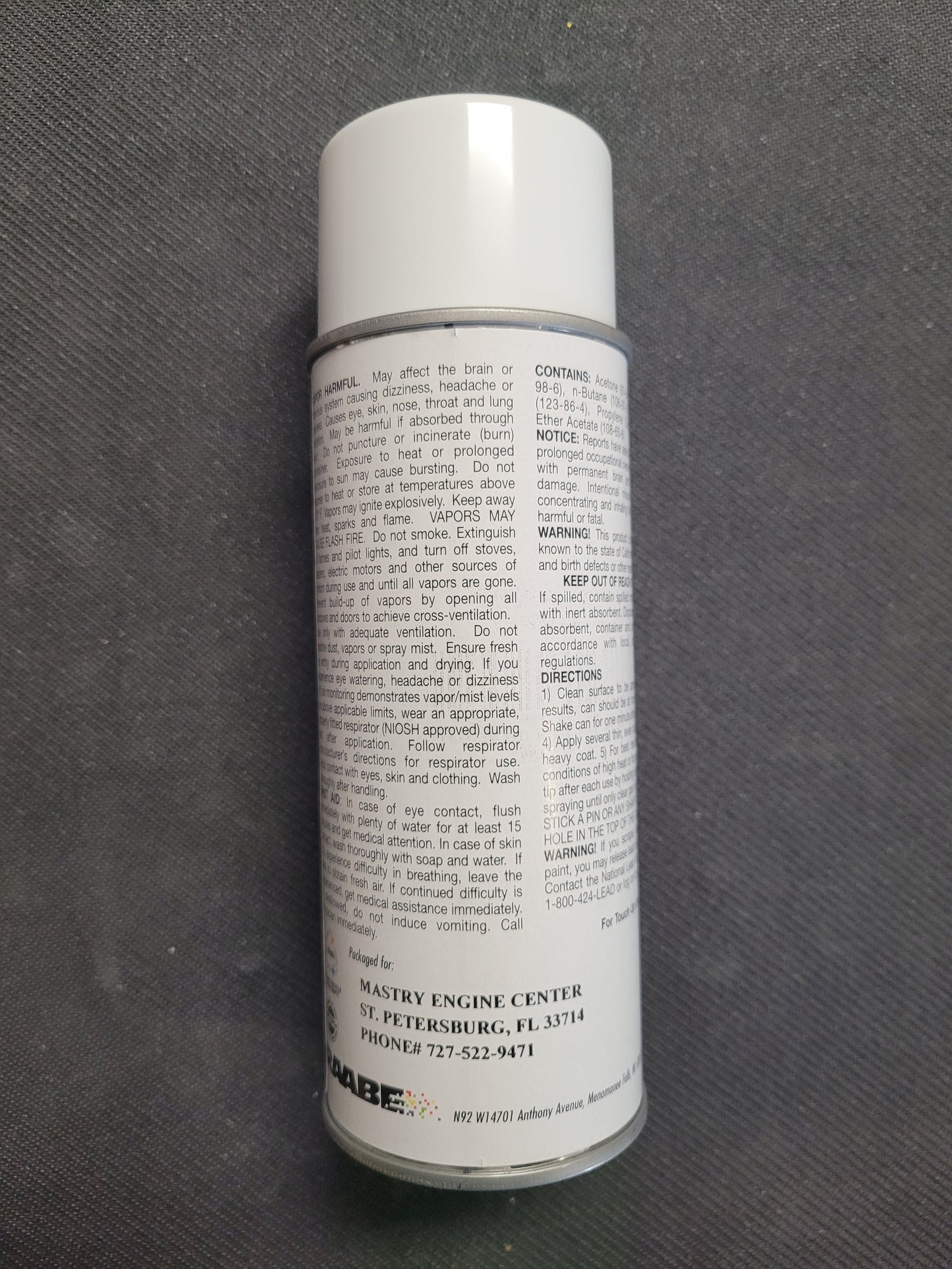 Aerosol Yanmar Gray Paint
