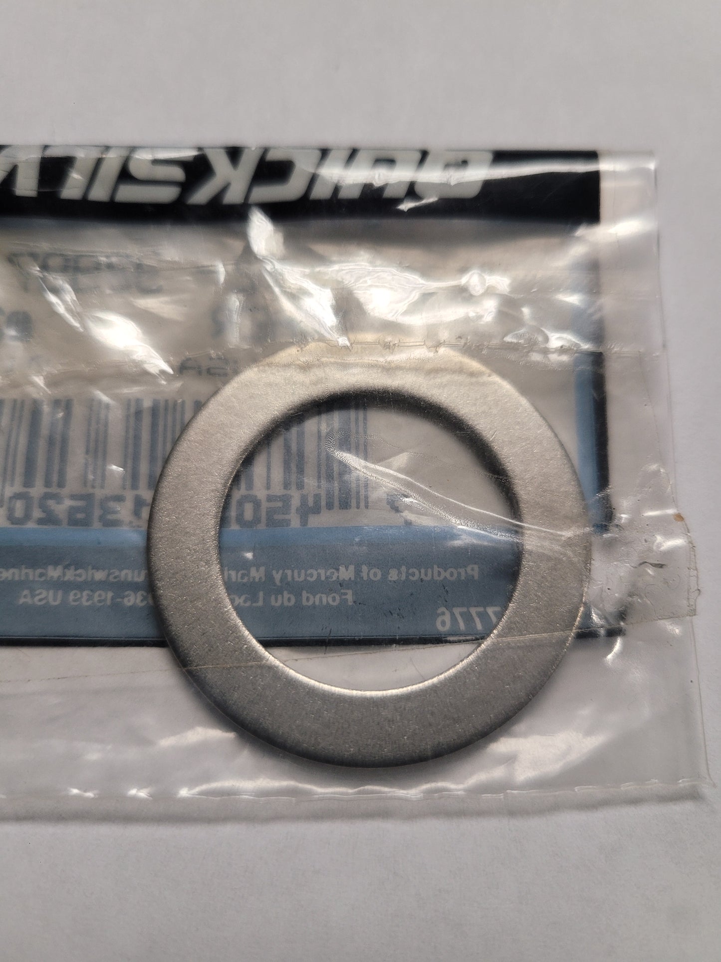 Washer, For Splined Swivel Shaft, Quicksilver 32997, (NLA), (NOS)