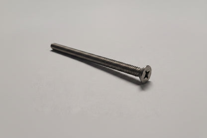 Machine Screw, Flat Head, 1/4"-20x4", 4-2326