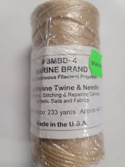 Waxed Thread & Needle, 3MBB-4