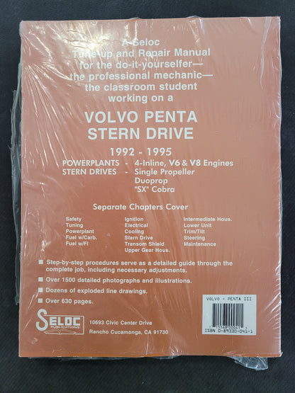 Repair Manual Volvo 1992-1995 Seloc