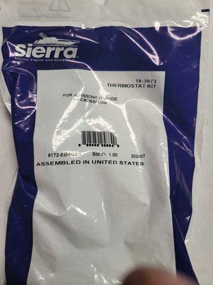 J/E V4 CROSSFLOW T-STAT KIT, Sierra 18-3673