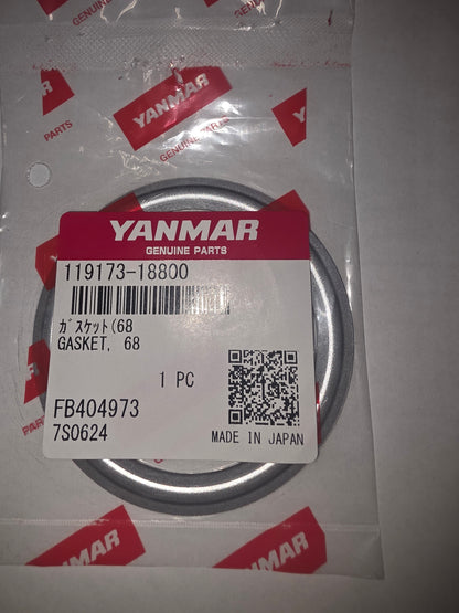 Yanmar 119173-18800 Gasket