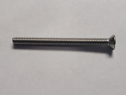 Machine Screw, Flat Head, SS 10-24x2", 4-2314