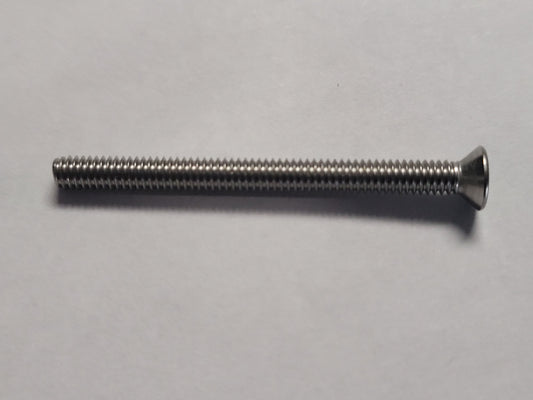 Machine Screw, Flat Head, SS 10-24x2", 4-2314