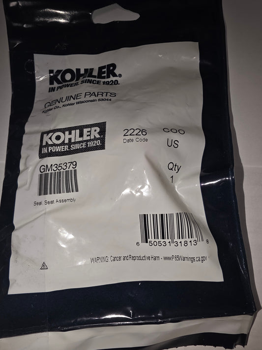Kohler GM35379 Seal, Seat Asy
