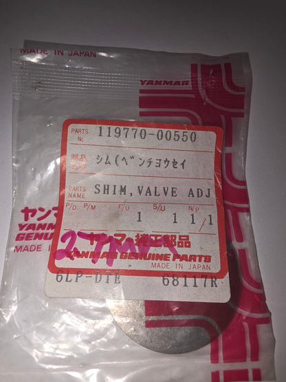 Yanmar 119770-00550 Shim