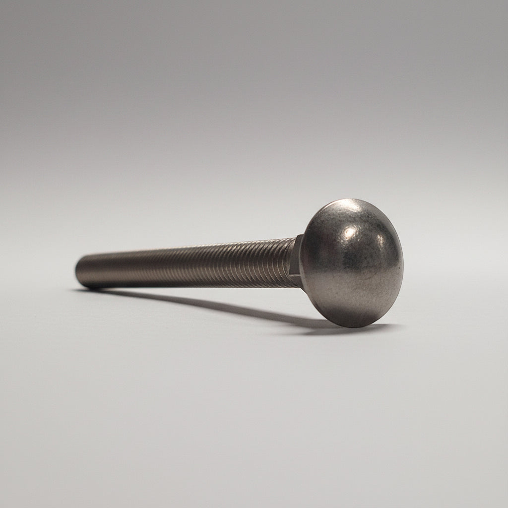 Carriage Bolt, SS, 3/8"-16 x 5", 4-1071