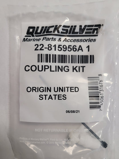 Fitting, Pitot Tube Coupling Kit, Quicksilver 815956A1