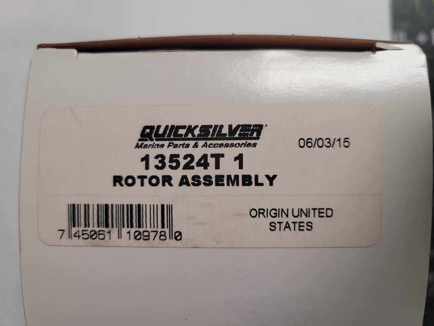 Rotor Assy, Quicksilver 13524T1