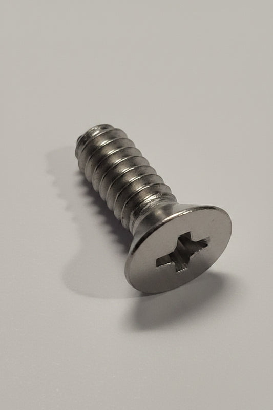 Machine Screw, Flat Head, SS, 10-24x1/2", 3803-10/24-1/2