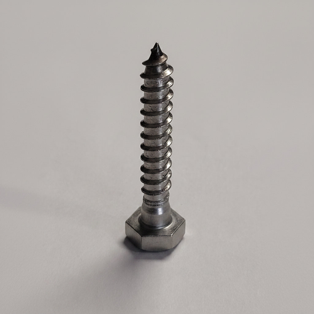 Lag Screw, SS, 1/4x1-1/2", 4-1182